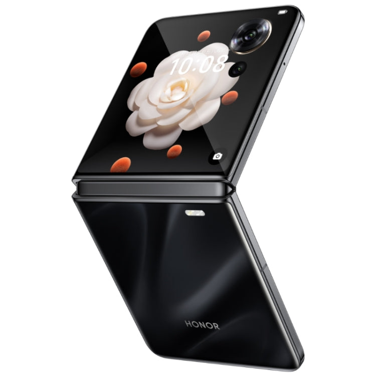 Honor Magic V Flip, 12GB+1TB, 6.8 inch + 4.0 inch Screen MagicOS 8.0 Snapdragon 8+ Gen 1 Octa Core, Network: 5G, NFC, OTG (Black) - Honor by HONOR | Online Shopping UK | buy2fix
