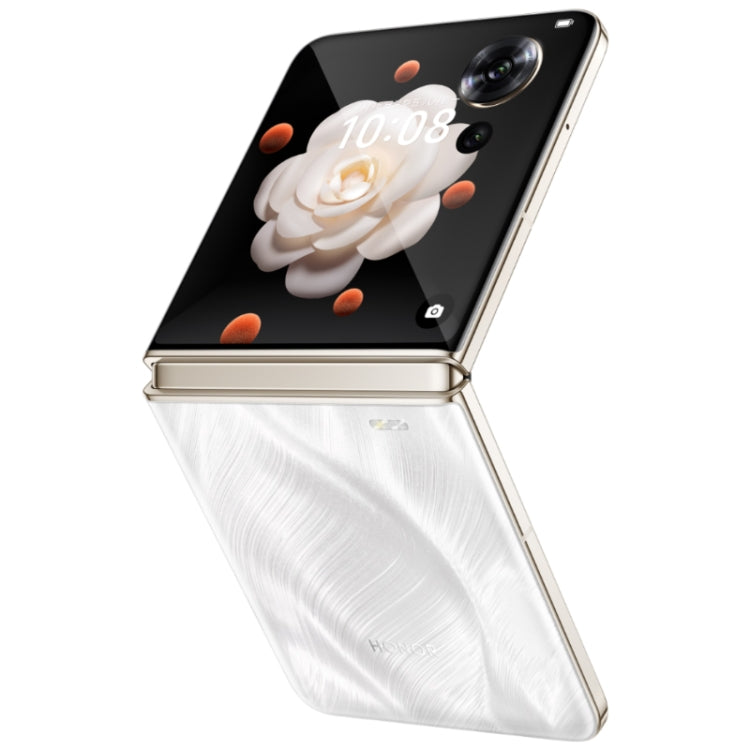 Honor Magic V Flip, 12GB+1TB, 6.8 inch + 4.0 inch Screen MagicOS 8.0 Snapdragon 8+ Gen 1 Octa Core, Network: 5G, NFC, OTG (White) - Honor by HONOR | Online Shopping UK | buy2fix