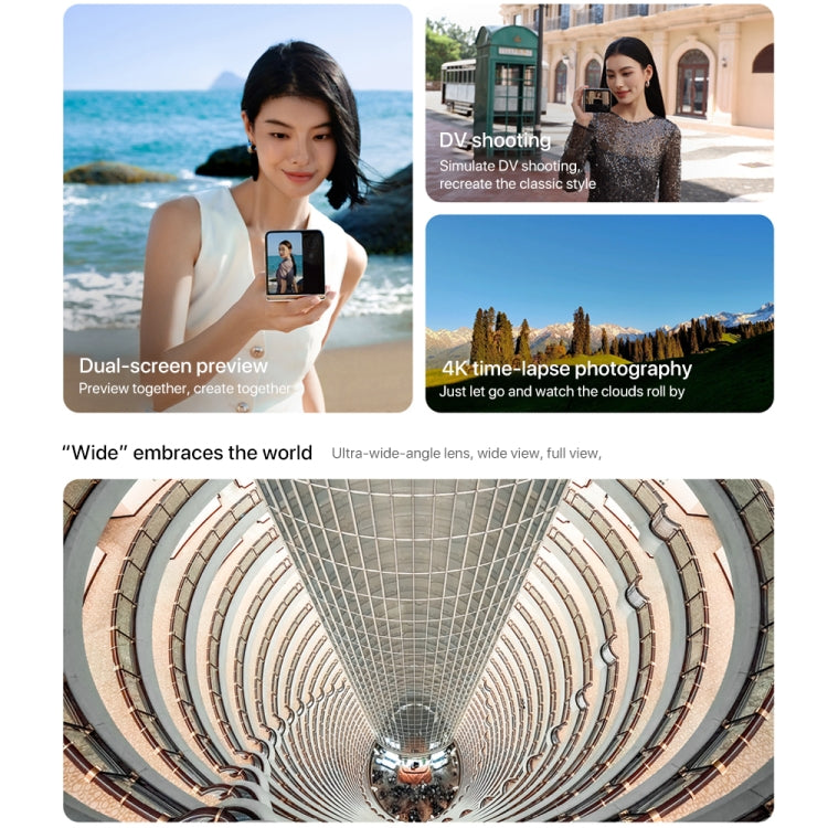 Honor Magic V Flip, 12GB+256GB, 6.8 inch + 4.0 inch Screen MagicOS 8.0 Snapdragon 8+ Gen 1 Octa Core, Network: 5G, NFC, OTG (Pink) - Honor by HONOR | Online Shopping UK | buy2fix
