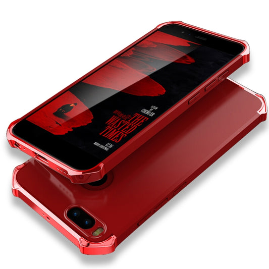 MOFI For Xiaomi Mi 5X / A1 Three Stage Splicing Shield PC Protective Back Cover Case(Red) by MOFI