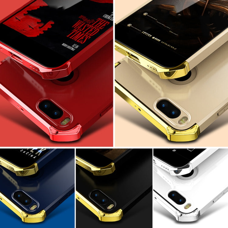 MOFI For Xiaomi Mi 5X / A1 Three Stage Splicing Shield PC Protective Back Cover Case(Red) by MOFI