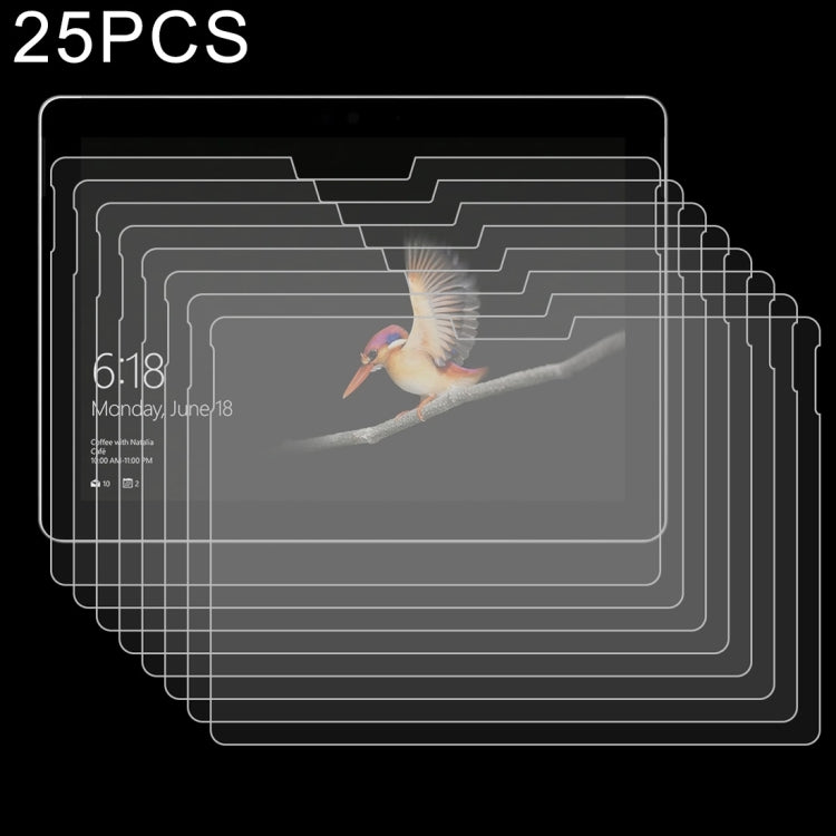 25 PCS For Microsoft Surface Go 2 9H 2.5D Explosion-proof Tempered Glass Film - Others by buy2fix | Online Shopping UK | buy2fix