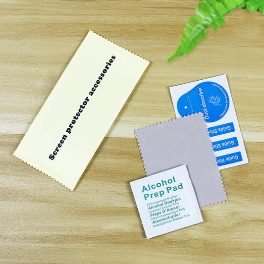 200 PCS Tempered Glass Phone LCD Screen Protector Dust Removal Dry Wet Cleaning Wipes Paper Tools Set Alcohol Package by DIYLooks