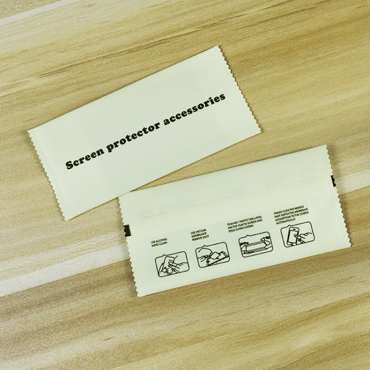 200 PCS Tempered Glass Phone LCD Screen Protector Dust Removal Dry Wet Cleaning Wipes Paper Tools Set Alcohol Package by DIYLooks