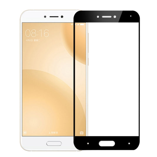 MOFI Xiaomi Mi 5c 0.3mm 9H Hardness 2.5D Explosion-proof Full Screen Tempered Glass Screen Film(Black) by MOFI