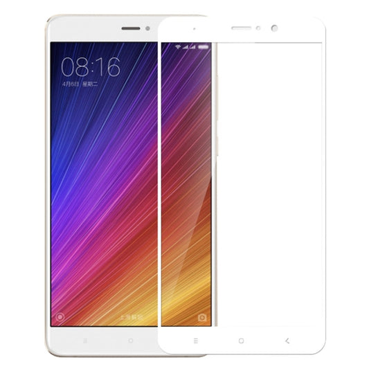 MOFI Xiaomi Mi 5s Plus 0.3mm 9H Hardness 2.5D Explosion-proof Full Screen Tempered Glass Screen Film(White) by MOFI