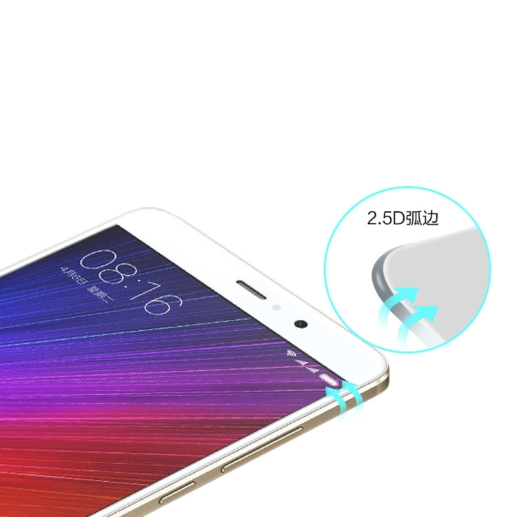MOFI Xiaomi Mi 5s Plus 0.3mm 9H Hardness 2.5D Explosion-proof Full Screen Tempered Glass Screen Film(White) - by MOFI | Online Shopping UK | buy2fix