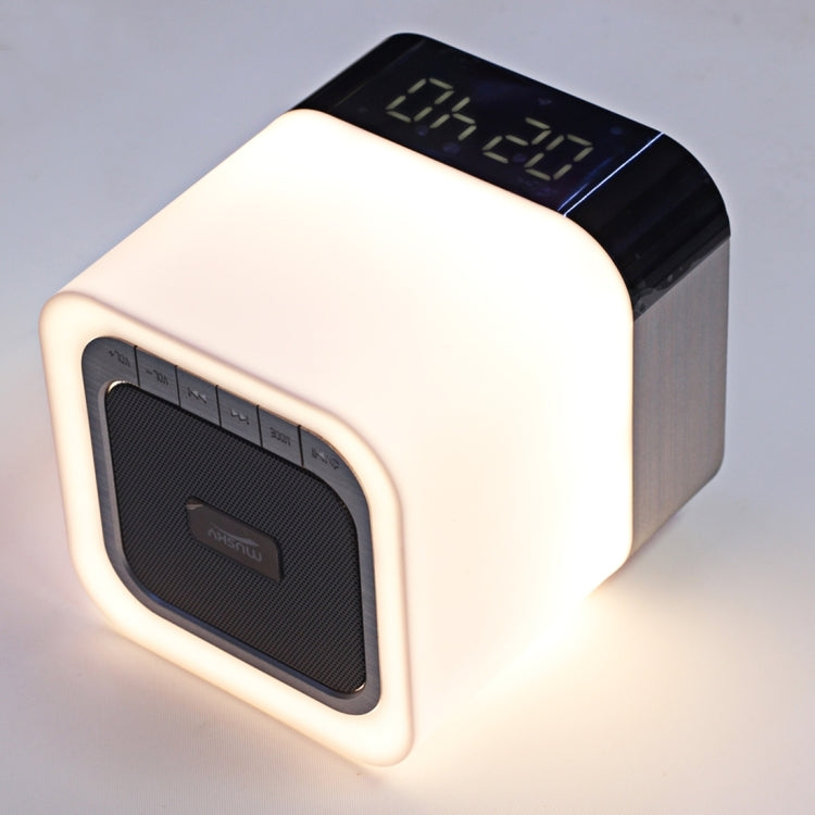 MUSKY DY 28 LED Light 3D Stereo Music Mini Bluetooth Speaker, Support Clock Alarm / AUX, For iPhone, Galaxy, Sony, Lenovo, HTC, Huawei, Google, LG, Xiaomi, other Smartphones - Desktop Speaker by buy2fix | Online Shopping UK | buy2fix