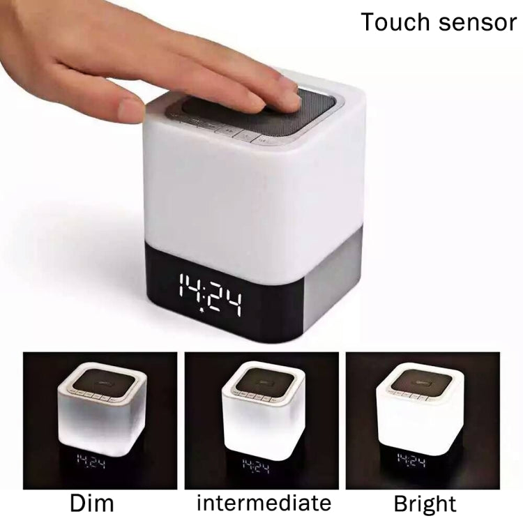 MUSKY DY 28 LED Light 3D Stereo Music Mini Bluetooth Speaker, Support Clock Alarm / AUX, For iPhone, Galaxy, Sony, Lenovo, HTC, Huawei, Google, LG, Xiaomi, other Smartphones - Desktop Speaker by buy2fix | Online Shopping UK | buy2fix