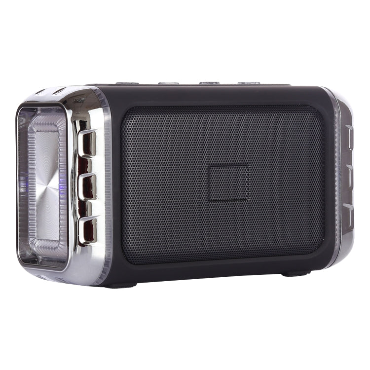 LN-22 DC 5V Portable Wireless Speaker with Hands-free Calling & Dual Colorful LED Light, Support USB & TF Card & 3.5mm Aux - Desktop Speaker by buy2fix | Online Shopping UK | buy2fix
