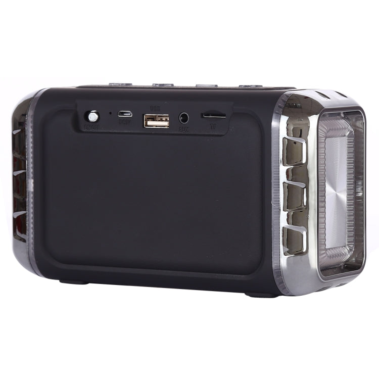 LN-22 DC 5V Portable Wireless Speaker with Hands-free Calling & Dual Colorful LED Light, Support USB & TF Card & 3.5mm Aux - Desktop Speaker by buy2fix | Online Shopping UK | buy2fix
