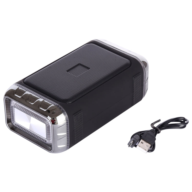 LN-22 DC 5V Portable Wireless Speaker with Hands-free Calling & Dual Colorful LED Light, Support USB & TF Card & 3.5mm Aux - Desktop Speaker by buy2fix | Online Shopping UK | buy2fix