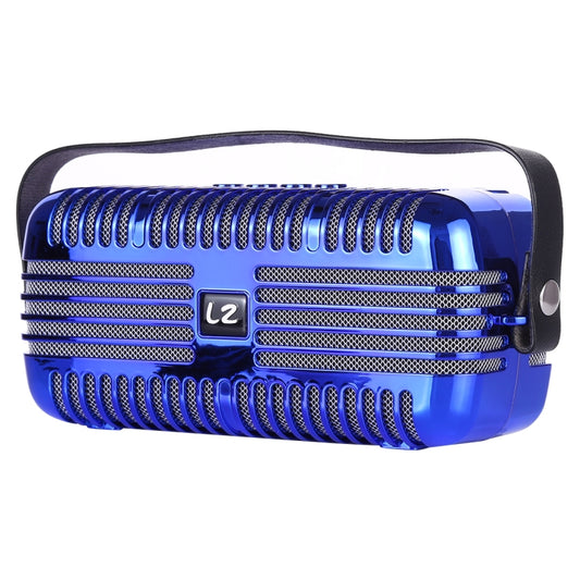 LZ E27 DC 5V Portable Wireless Speaker with Hands-free Calling, Support USB & TF Card & 3.5mm Aux(Blue) - Desktop Speaker by buy2fix | Online Shopping UK | buy2fix