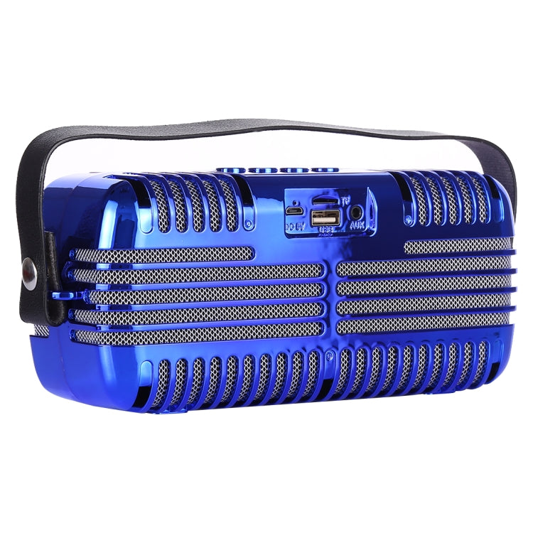 LZ E27 DC 5V Portable Wireless Speaker with Hands-free Calling, Support USB & TF Card & 3.5mm Aux(Blue) - Desktop Speaker by buy2fix | Online Shopping UK | buy2fix