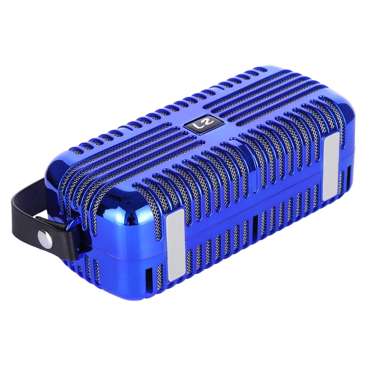 LZ E27 DC 5V Portable Wireless Speaker with Hands-free Calling, Support USB & TF Card & 3.5mm Aux(Blue) - Desktop Speaker by buy2fix | Online Shopping UK | buy2fix