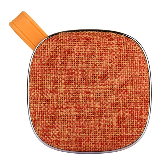 X25 Portable Fabric Design Bluetooth Stereo Speaker with Built-in MIC, Support Hands-free Calls & TF Card & AUX IN, Bluetooth Distance: 10m(Orange) - Desktop Speaker by buy2fix | Online Shopping UK | buy2fix
