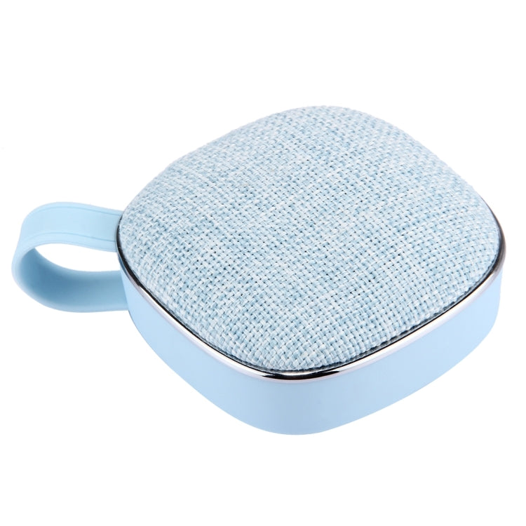X25 Portable Fabric Design Bluetooth Stereo Speaker with Built-in MIC, Support Hands-free Calls & TF Card & AUX IN, Bluetooth Distance: 10m(Blue) - Desktop Speaker by buy2fix | Online Shopping UK | buy2fix