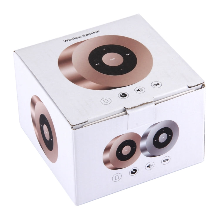A8 Portable Stereo Bluetooth Speaker Built-in MIC, Support Hands-free Calls / TF Card / AUX IN(Gold) - Desktop Speaker by buy2fix | Online Shopping UK | buy2fix