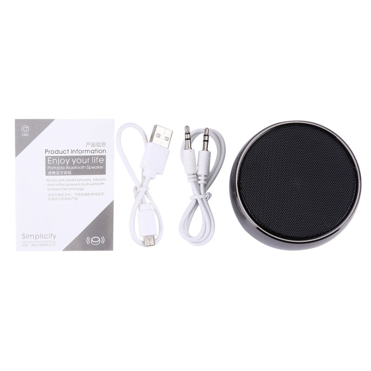 BS01 Portable Bluetooth Speaker, Support Hands-free Calls & TF Card & AUX IN - Desktop Speaker by buy2fix | Online Shopping UK | buy2fix