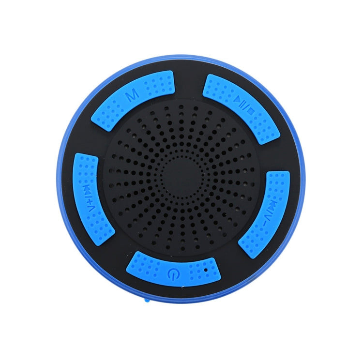F013 Mini Portable IPX7 Waterproof Bluetooth V4.0 Stereo Speaker MP3 Player with Colorful LED Light & Suction Cup, Built-in Mic, Support FM Radio, Bluetooth Distance: 10m - Desktop Speaker by buy2fix | Online Shopping UK | buy2fix