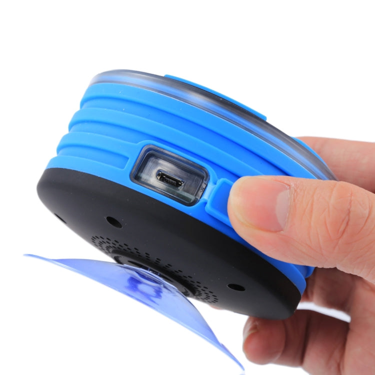 F013 Mini Portable IPX7 Waterproof Bluetooth V4.0 Stereo Speaker MP3 Player with Colorful LED Light & Suction Cup, Built-in Mic, Support FM Radio, Bluetooth Distance: 10m - Desktop Speaker by buy2fix | Online Shopping UK | buy2fix