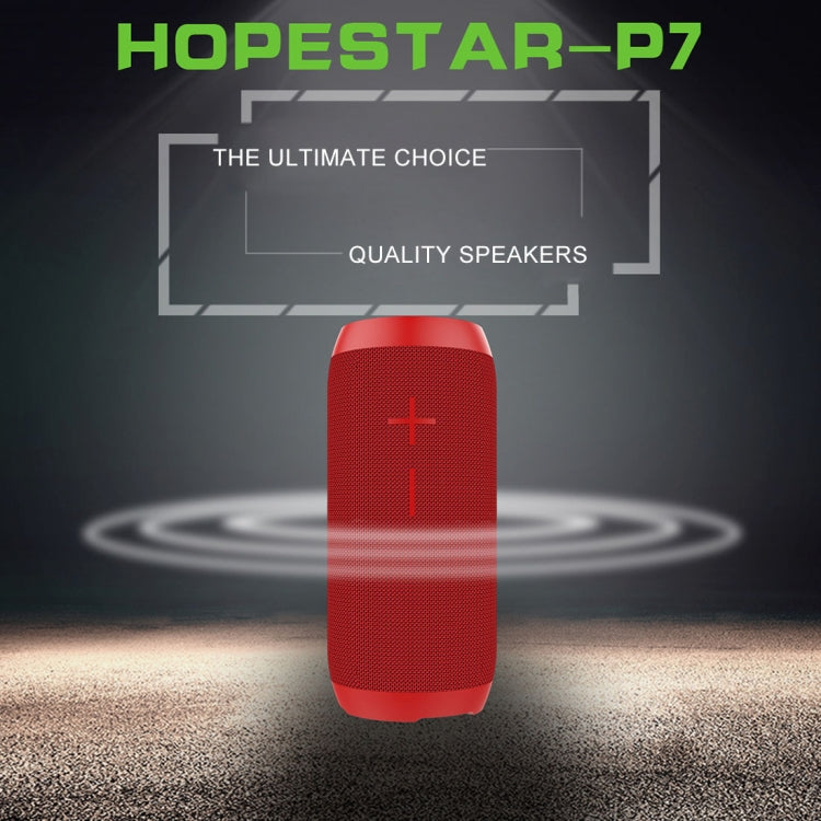 HOPESTAR P7 Mini Portable Rabbit Wireless Bluetooth Speaker, Built-in Mic, Support AUX / Hand Free Call / FM / TF(Red) - Waterproof Speaker by HOPESTAR | Online Shopping UK | buy2fix