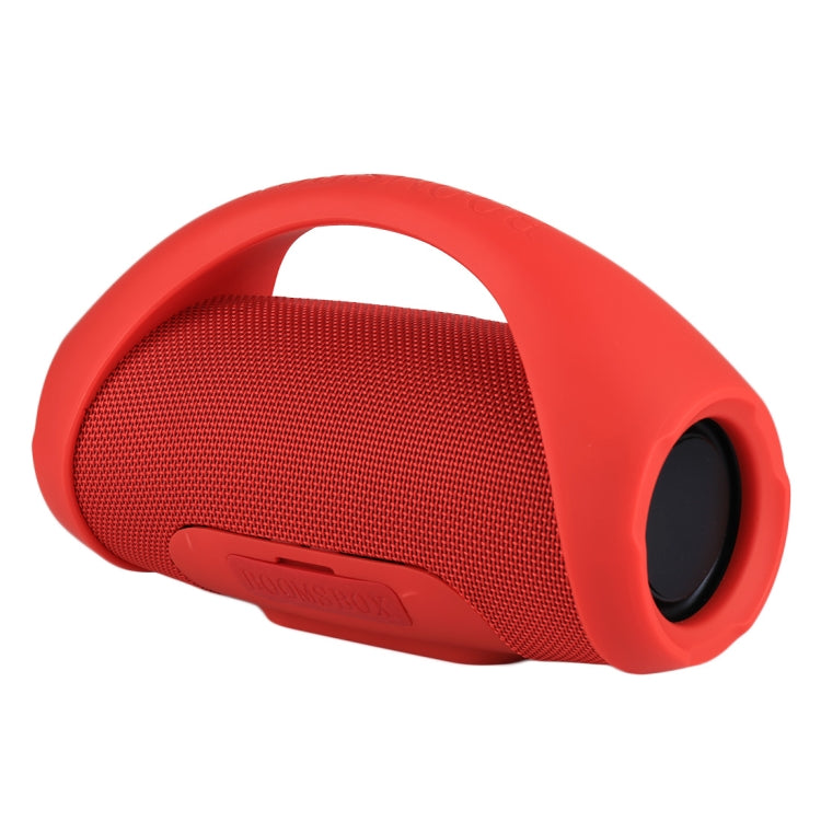 BOOMS BOX MINI E10 Splash-proof Portable Bluetooth Stereo Speaker Built-in Mic (Red) - Desktop Speaker by buy2fix | Online Shopping UK | buy2fix