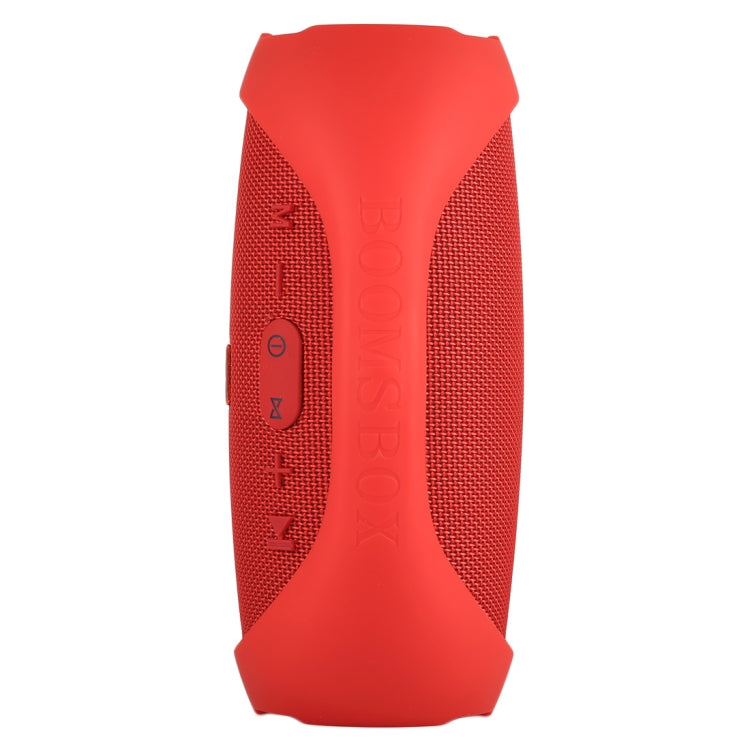BOOMS BOX MINI E10 Splash-proof Portable Bluetooth Stereo Speaker Built-in Mic (Red) - Desktop Speaker by buy2fix | Online Shopping UK | buy2fix