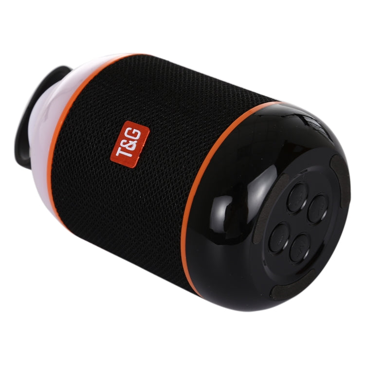 T&G TG605 Portable Stereo Wireless Bluetooth V5.0 Speaker, Built-in Mic, Support Hands-free Calls & TF Card & U Disk & AUX Audio & FM(Black) - Desktop Speaker by T&G | Online Shopping UK | buy2fix