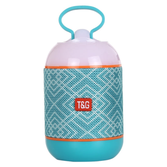 T&G TG605 Portable Stereo Wireless Bluetooth V5.0 Speaker, Built-in Mic, Support Hands-free Calls & TF Card & U Disk & AUX Audio & FM(Blue) - Desktop Speaker by buy2fix | Online Shopping UK | buy2fix