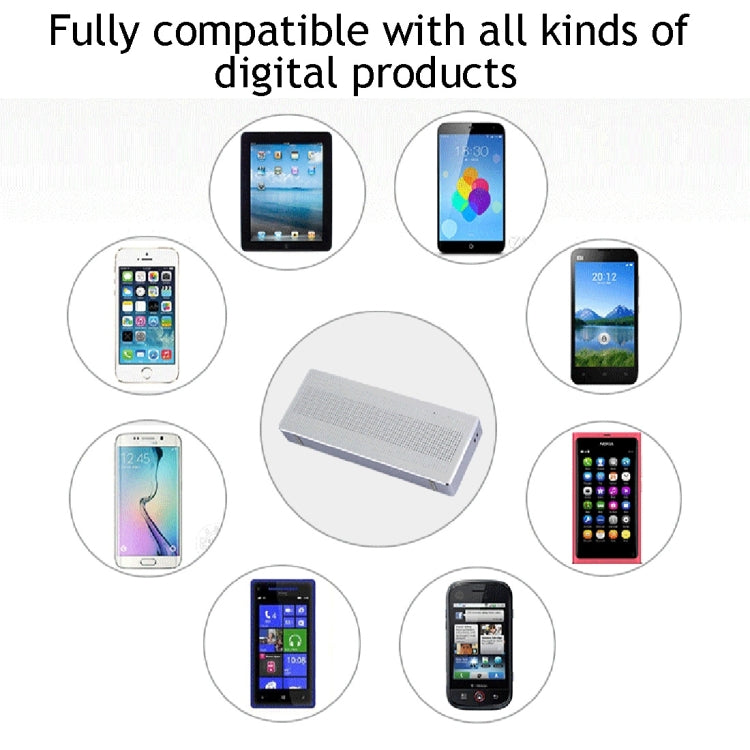 YM370 Multifunctional Bluetooth Speaker with Mic, Support Hands-free Calls & TF Card(Grey) - Desktop Speaker by buy2fix | Online Shopping UK | buy2fix