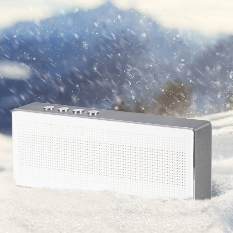 YM370 Multifunctional Bluetooth Speaker with Mic, Support Hands-free Calls & TF Card(Silver) - Desktop Speaker by buy2fix | Online Shopping UK | buy2fix