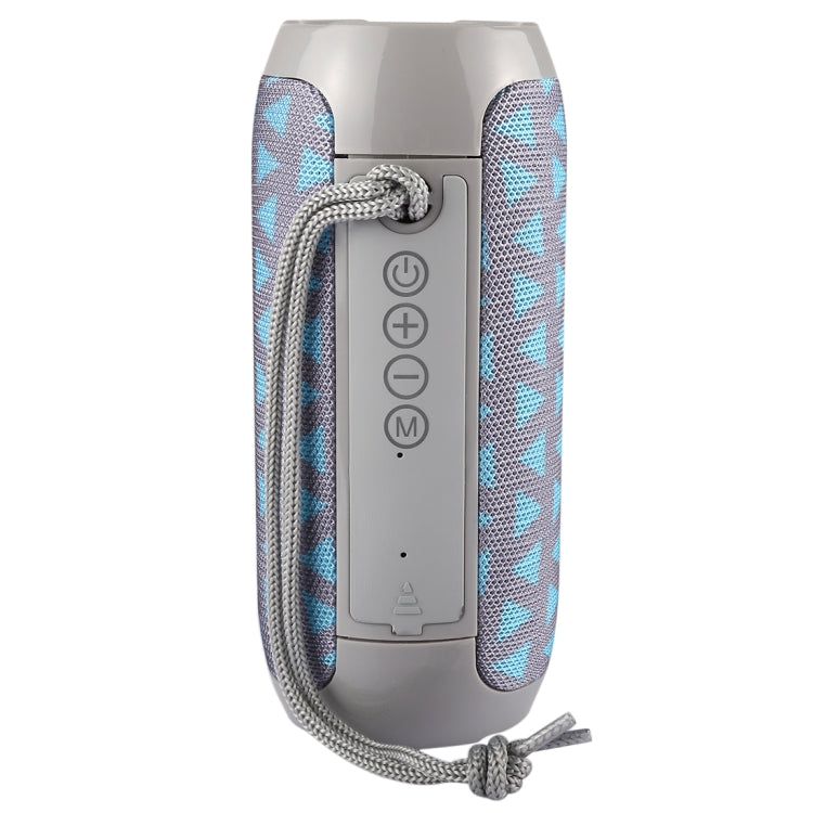 T&G TG117 Portable Bluetooth Stereo Speaker, with Built-in MIC, Support Hands-free Calls & TF Card & AUX IN & FM, Bluetooth Distance: 10m(Blue) - Desktop Speaker by T&G | Online Shopping UK | buy2fix
