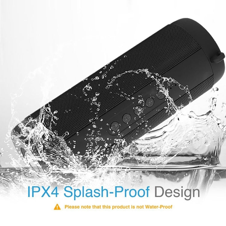 T2 3ATM Waterproof Portable Bluetooth Stereo Speaker, with Built-in MIC & LED & Hanging Hook, Support Hands-free Calls & TF Card, Bluetooth Distance: 10m (Blue) - Waterproof Speaker by buy2fix | Online Shopping UK | buy2fix