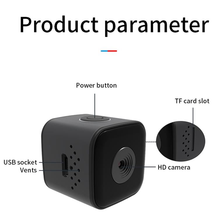 SQ28 1080P Mini Waterproof HD Smart Camera, Support Night Vision - Mini Camera by buy2fix | Online Shopping UK | buy2fix