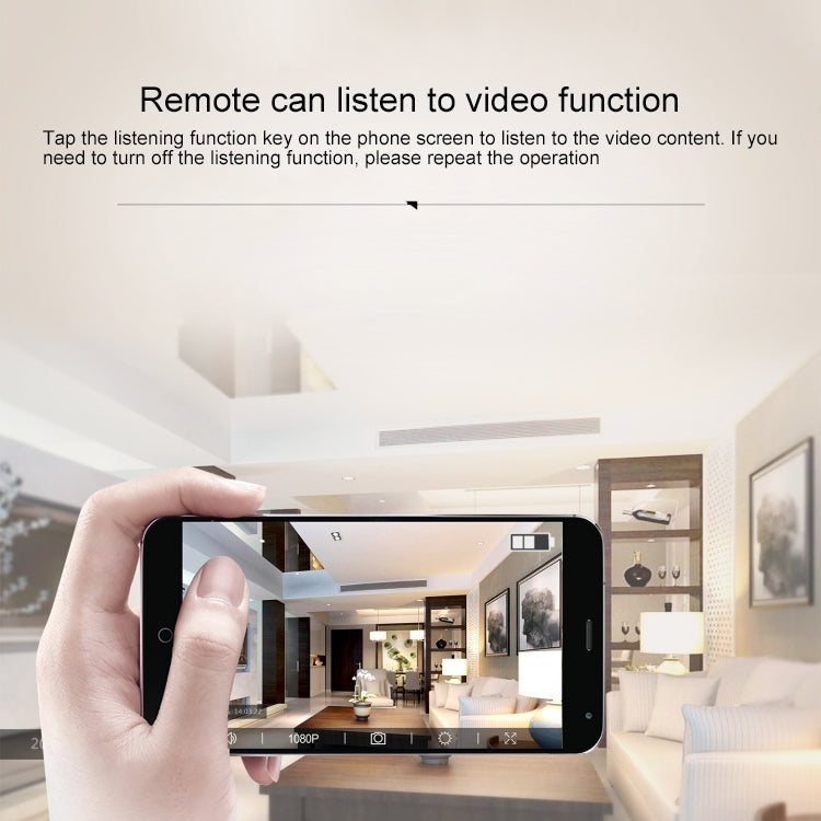HDQ15 HD 1080P WIFI Mini Camera, with IR Night Vision & Remote Surveillance - Mini Camera by buy2fix | Online Shopping UK | buy2fix