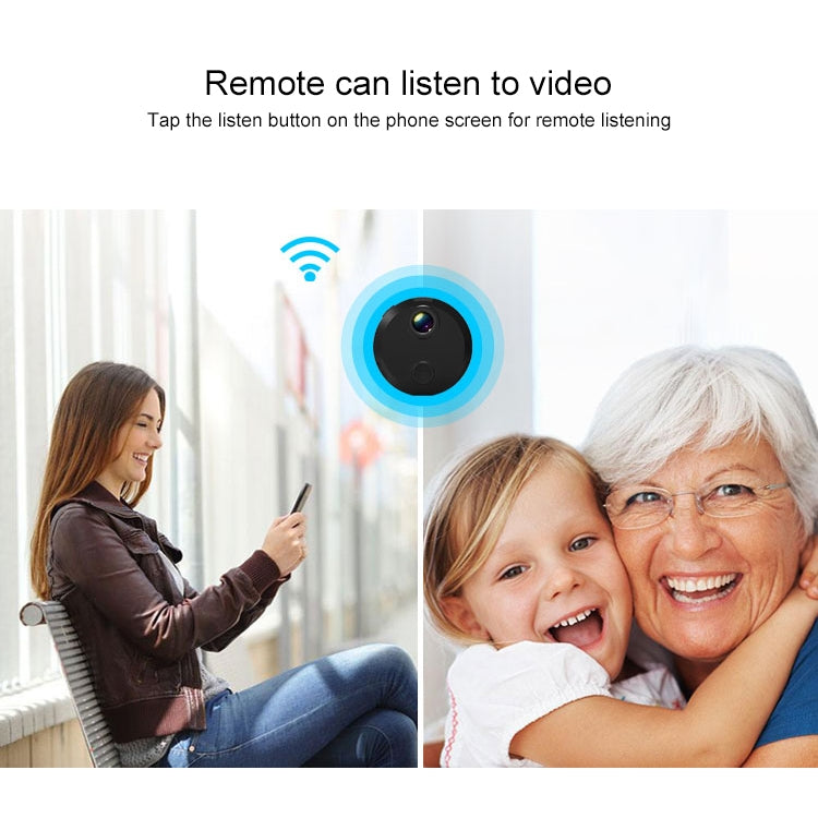 HDQ15 HD 1080P WIFI Mini Camera, with IR Night Vision & Remote Surveillance - Mini Camera by buy2fix | Online Shopping UK | buy2fix