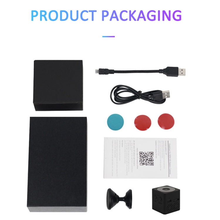 Q16 Mini WiFi Wireless Network Action Camera Wide-angle Recorder with Night Vision and Motion Detection (Black) - Mini Camera by buy2fix | Online Shopping UK | buy2fix