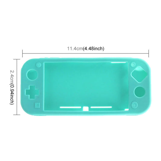IPLAY Game Host Silicone Full Coverage Protective Case with Screen Protector for Switch Lite(Mint Green) by iplay