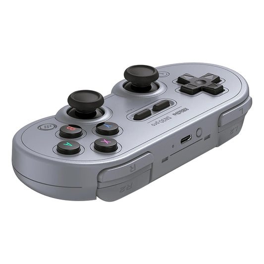 8BitDo SN30 Pro Bluetooth Gamepad Hall Version for Switch / Steam / PC / Android (Grey) by 8BitDo