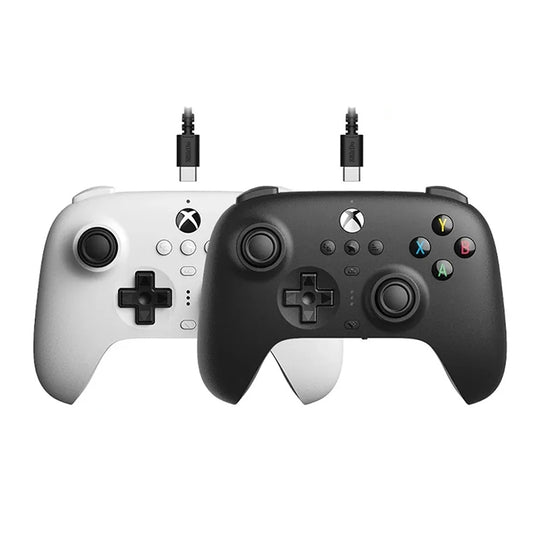 8BitDo Orion Wired Game Controller Xbox Hall Version with Game Pass Card (White) by 8BitDo