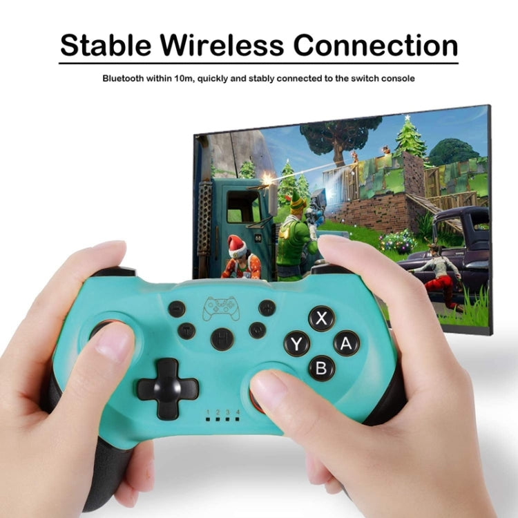6-axis Bluetooth Joypad Gamepad Game Controller for Switch Pro(Green) by buy2fix