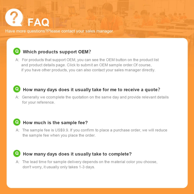 OEM Sample SKU by buy2fix