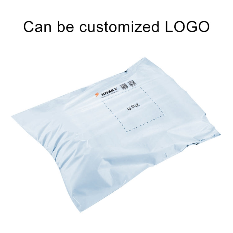 100 PCS Mailing Bag for Air Column Cushion Bag Packing, Size: 17 x 25+5 cm, Customize Logo & Design - Packaging Express Bags by buy2fix | Online Shopping UK | buy2fix