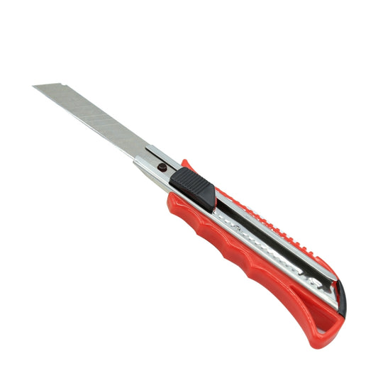 Large Size Utility Knife Paper Cutter with Stainless Steel Blade, Random Color Delivery by buy2fix