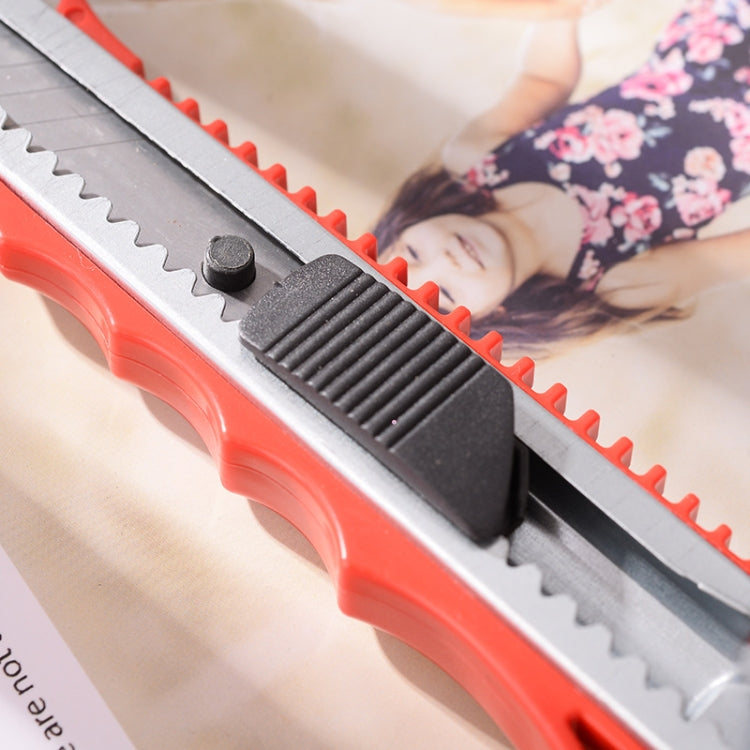 Large Size Utility Knife Paper Cutter with Stainless Steel Blade, Random Color Delivery - Tools by buy2fix | Online Shopping UK | buy2fix