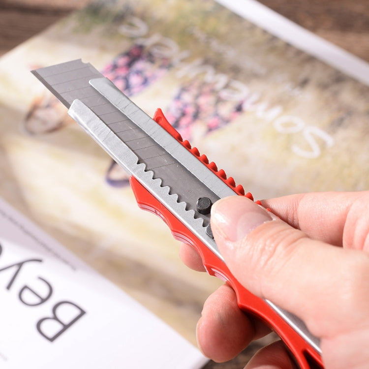 Large Size Utility Knife Paper Cutter with Stainless Steel Blade, Random Color Delivery - Tools by buy2fix | Online Shopping UK | buy2fix