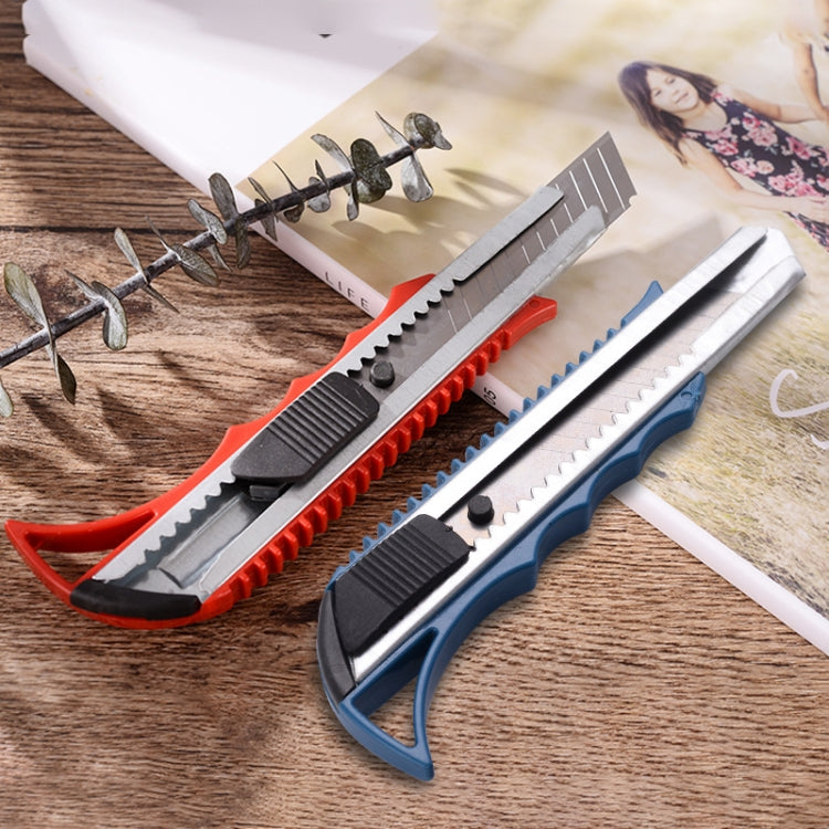 Large Size Utility Knife Paper Cutter with Stainless Steel Blade, Random Color Delivery - Tools by buy2fix | Online Shopping UK | buy2fix