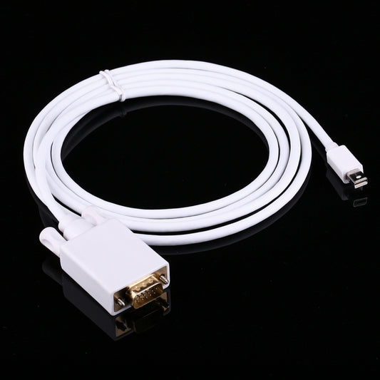 1.8m Mini DisplayPort Male to VGA Male Adapter Cable by buy2fix
