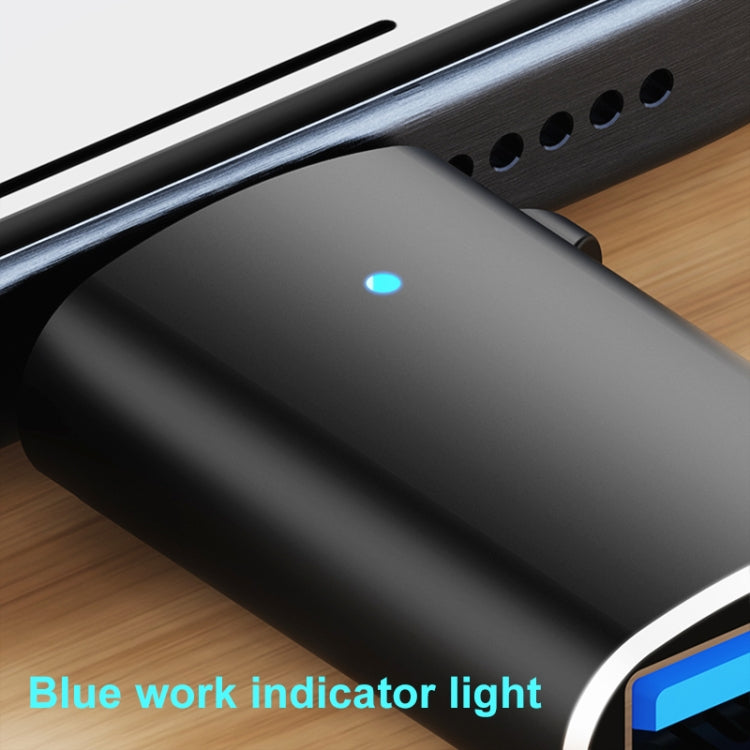 USB-C / Type-C to TF Card Multifunctional Card Reader Universal Adapter (Black) by buy2fix